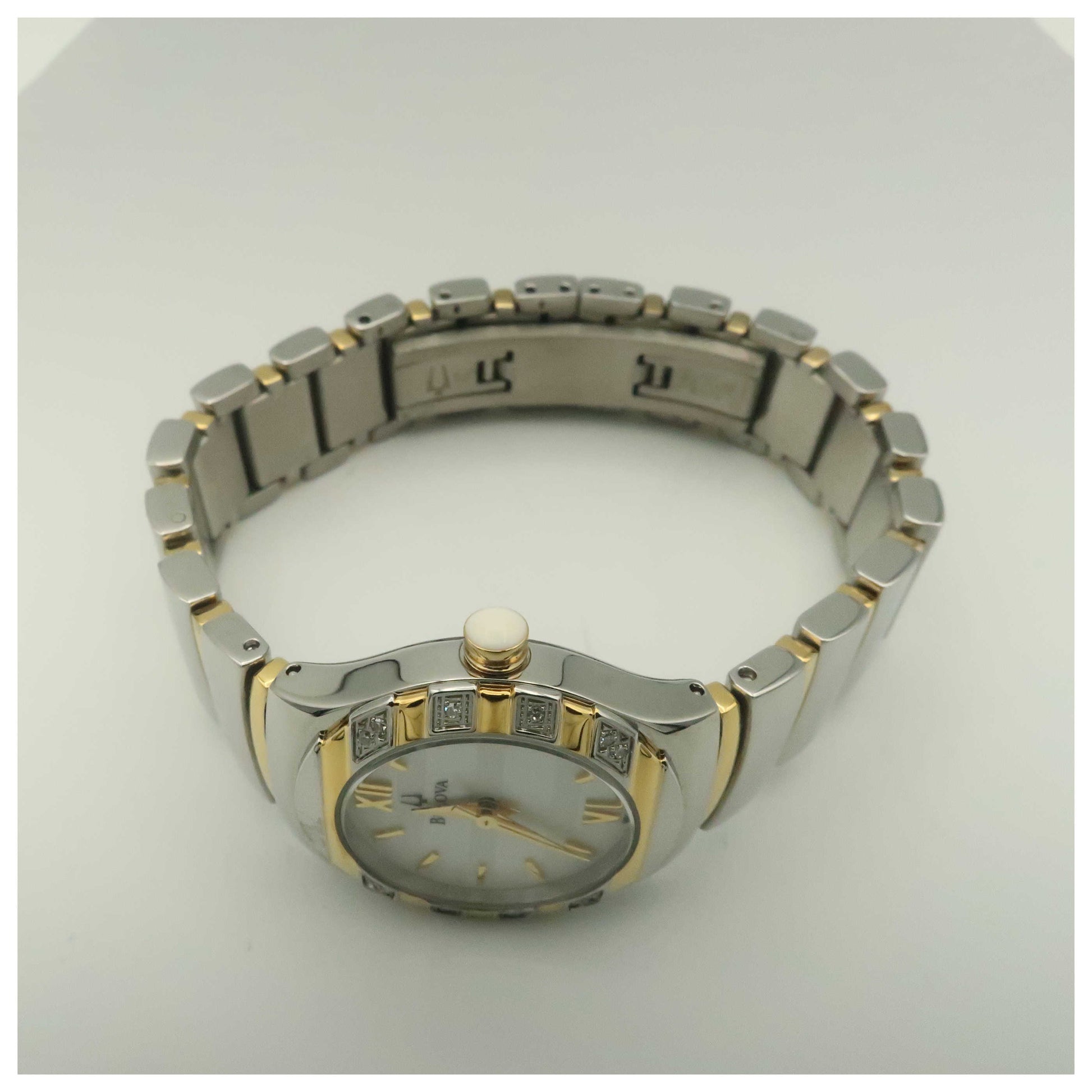 Bulova Diamonds Women's Quartz Watch 98R000-PO - Image #8