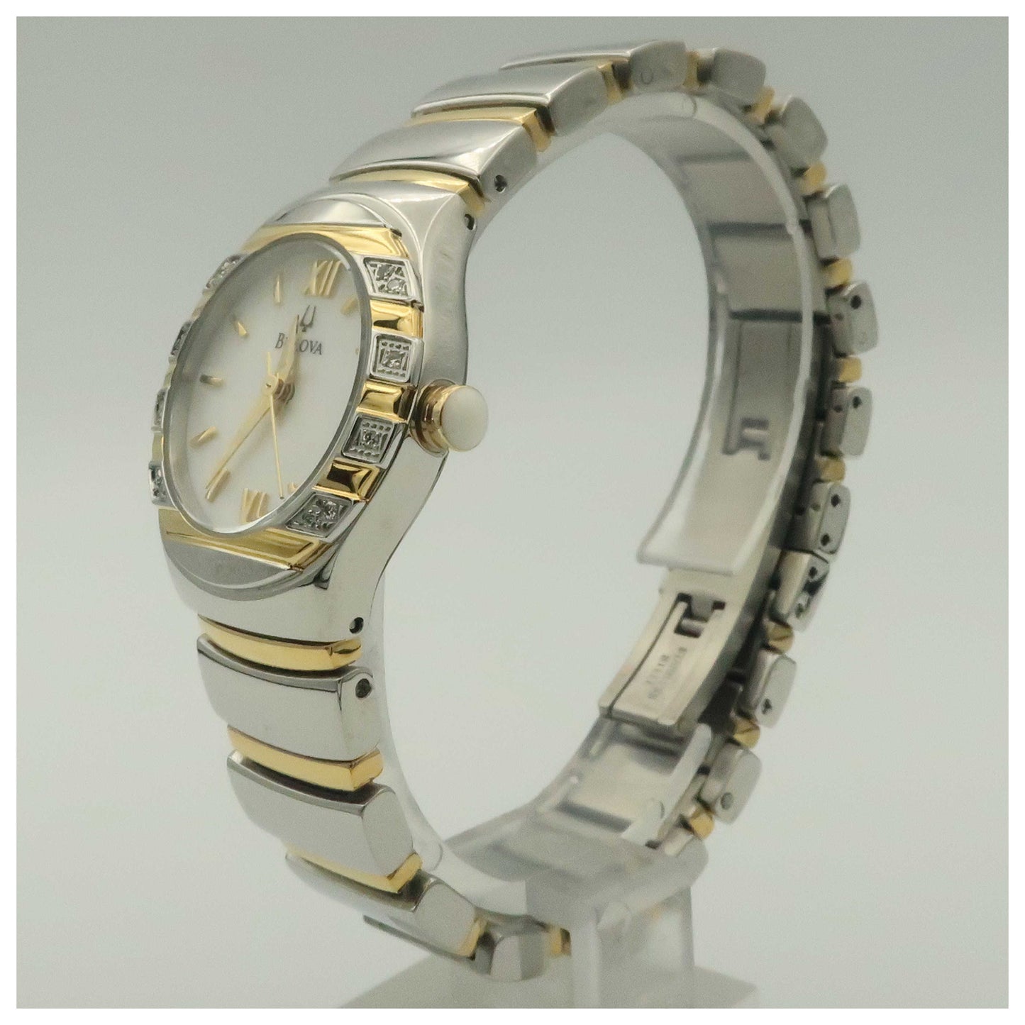 Bulova Diamonds Women's Quartz Watch 98R000-PO - Image #4