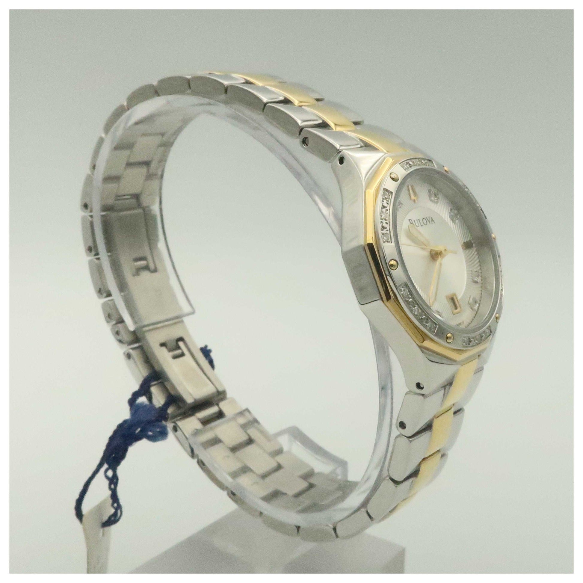 Bulova Diamonds Women's Quartz Watch 98R110-PO - Image #3