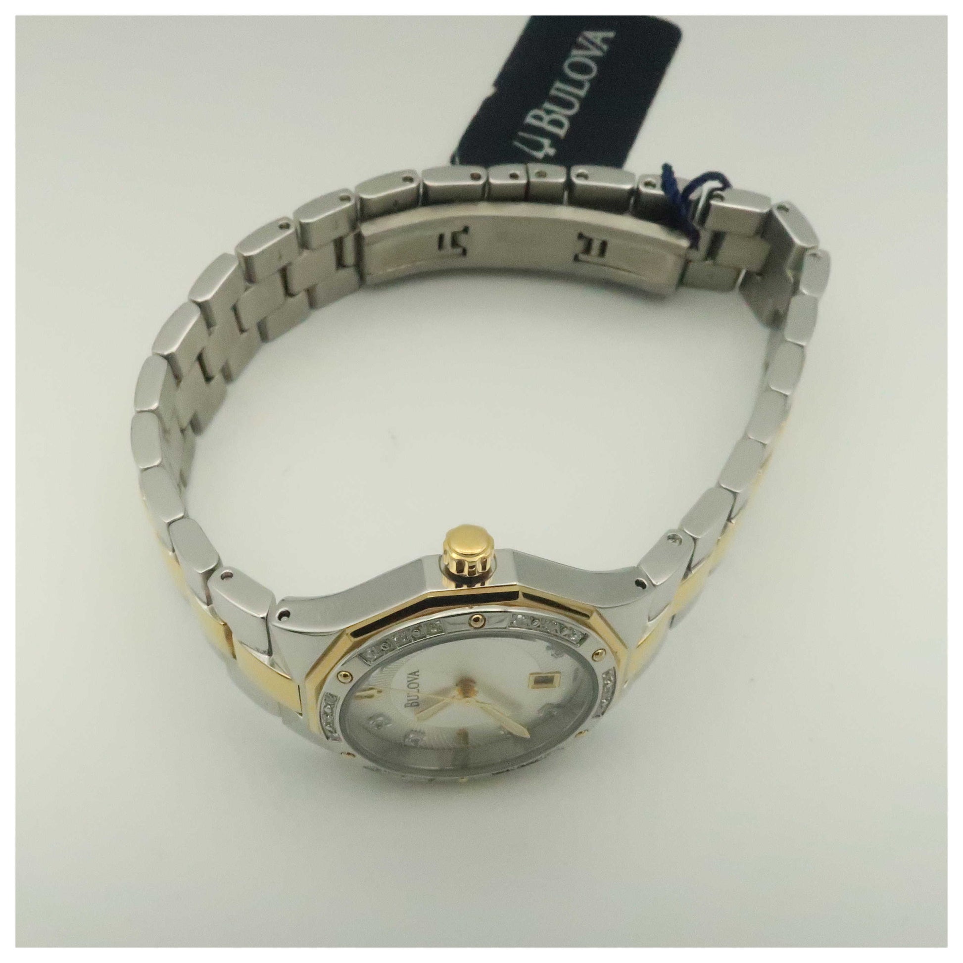 Bulova Diamonds Women's Quartz Watch 98R110-PO - Image #8