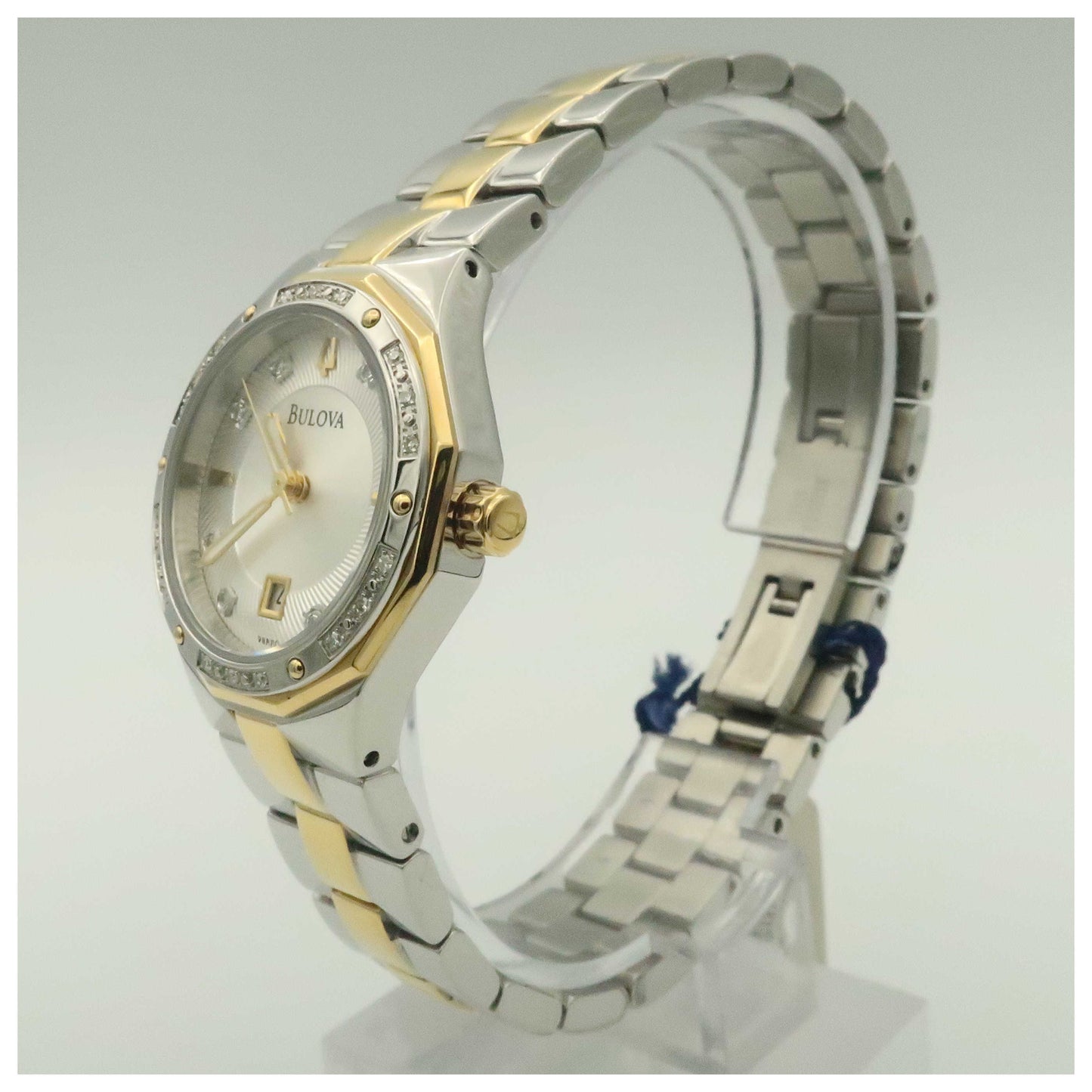 Bulova Diamonds Women's Quartz Watch 98R110-PO - Image #4