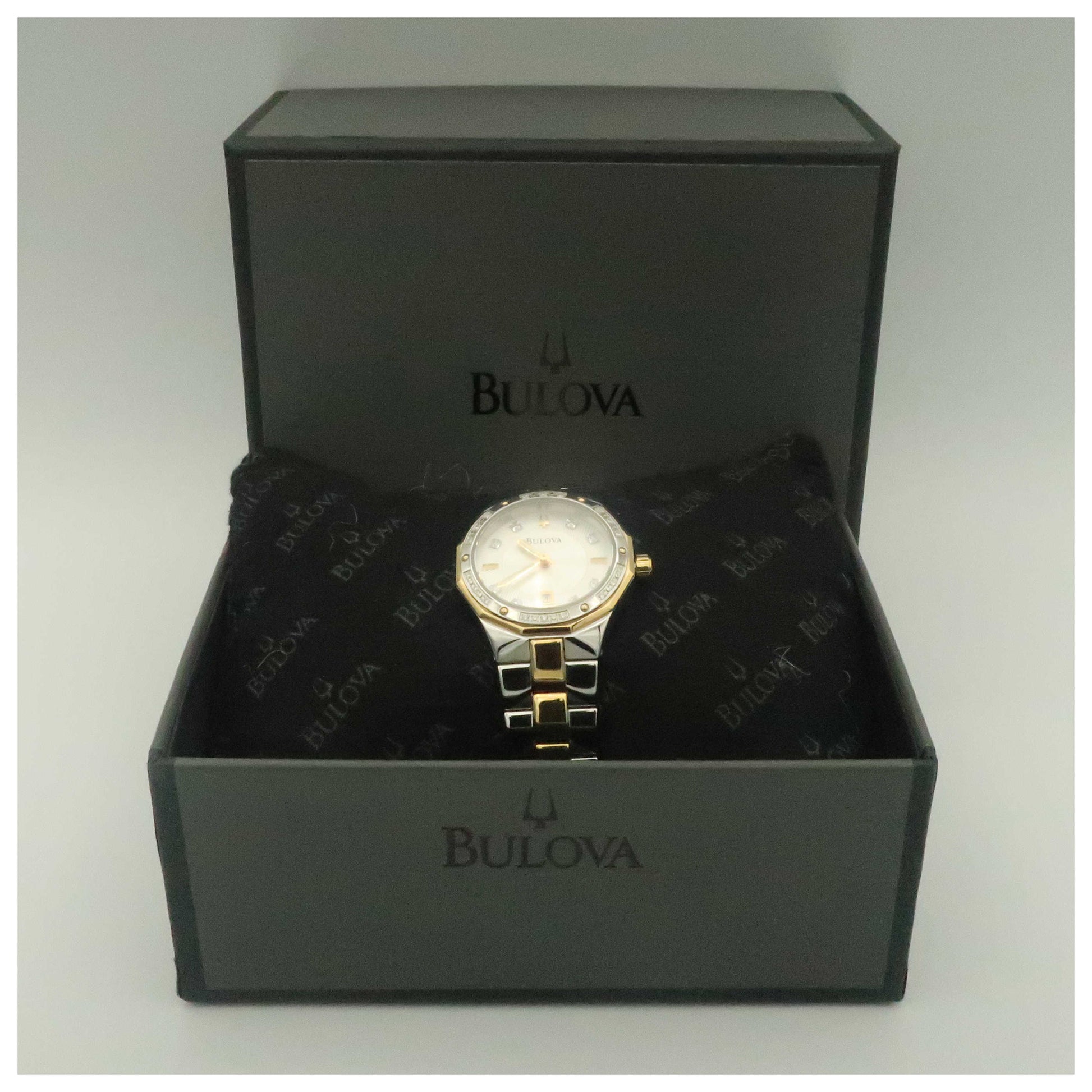 Bulova Diamonds Women's Quartz Watch 98R110-PO - Image #6