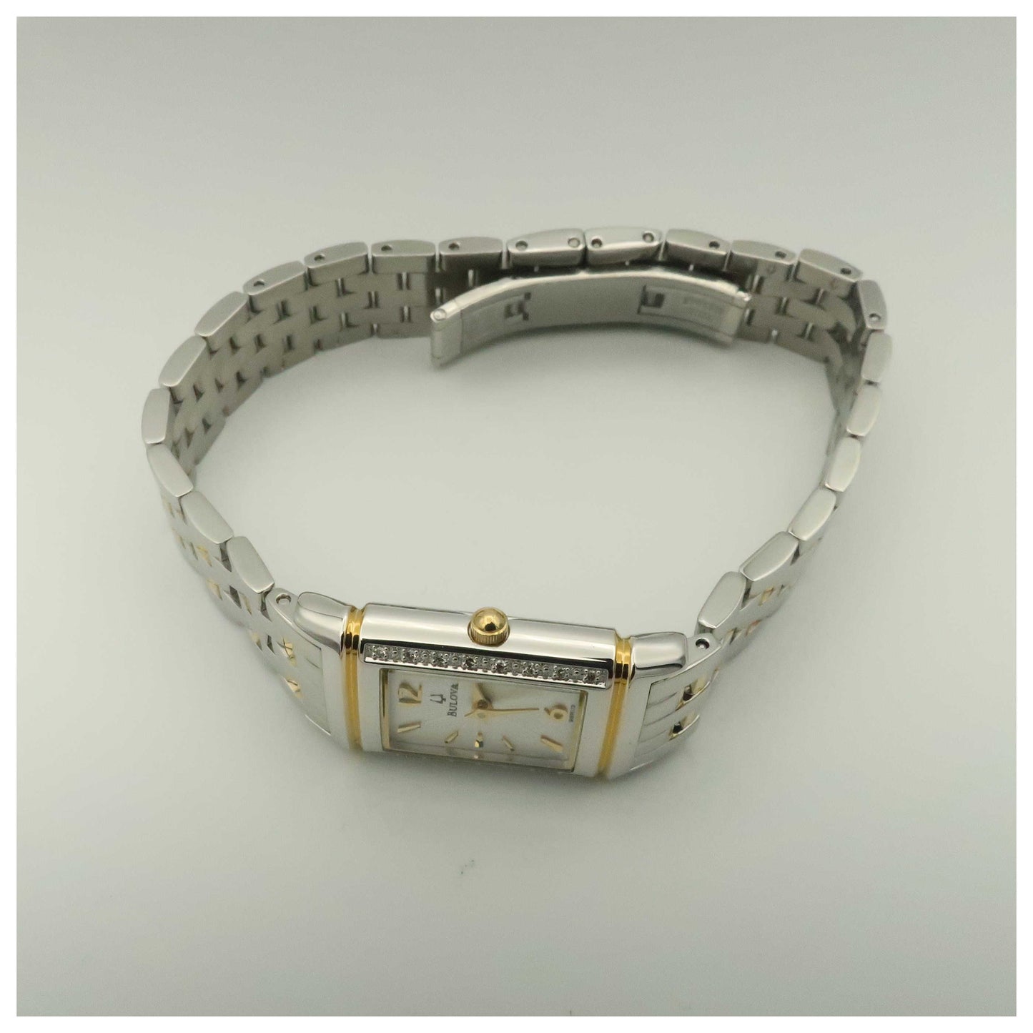 Bulova Diamonds Women's Quartz Watch 98R113-PO - Image #8