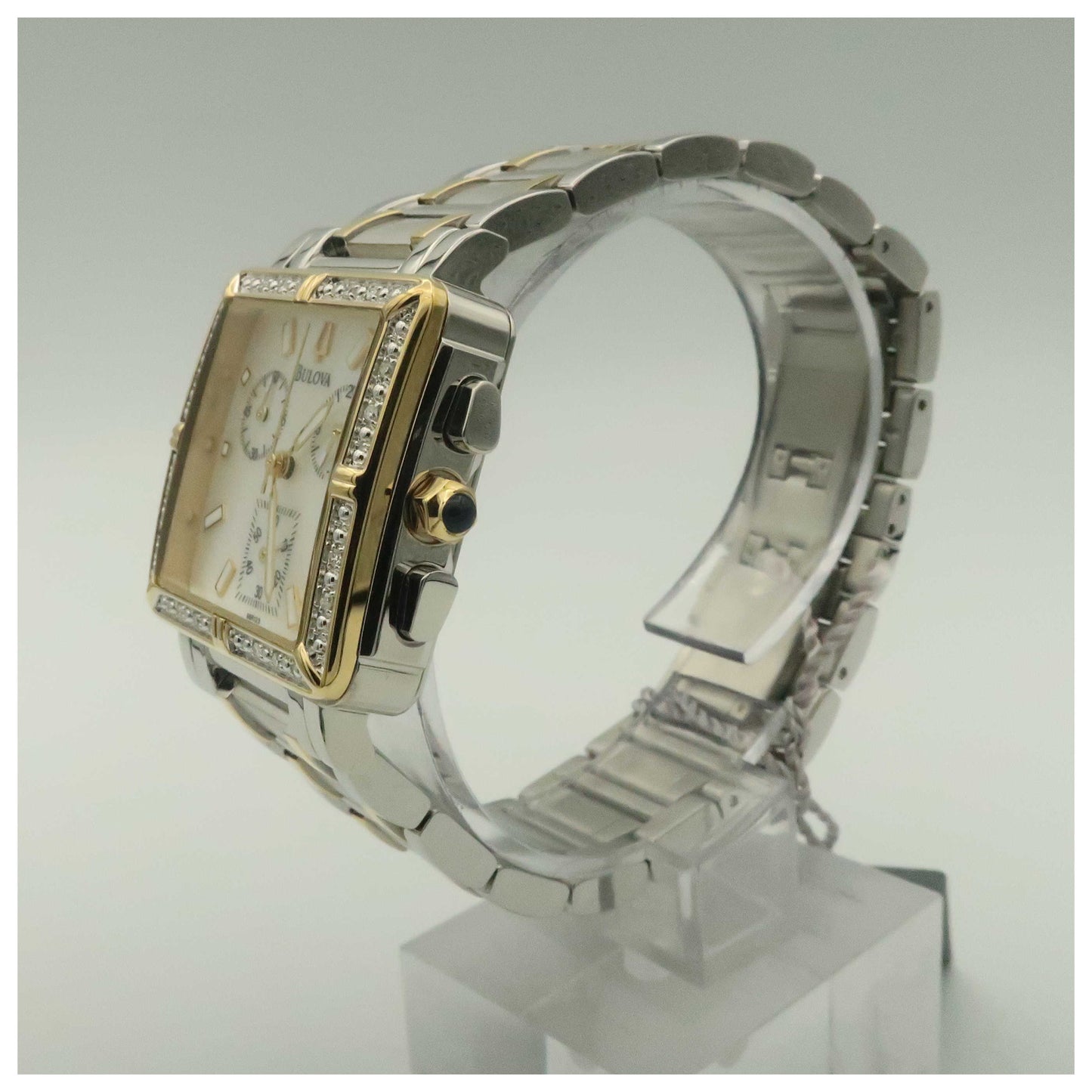 Bulova Diamonds Women's Quartz Watch 98R123-PO - Image #4