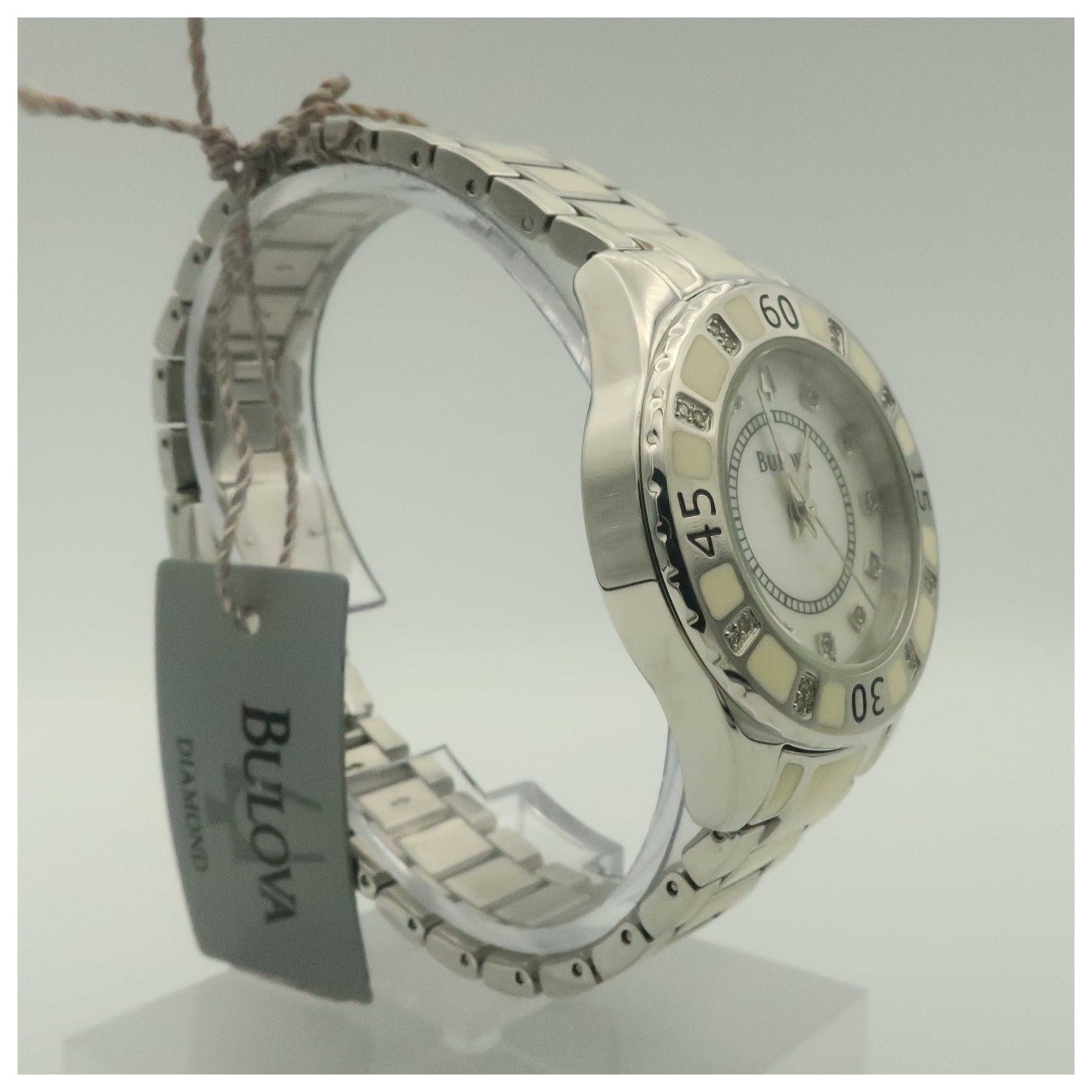 Bulova Diamonds Women's Watch 98R124-PO - Image #3