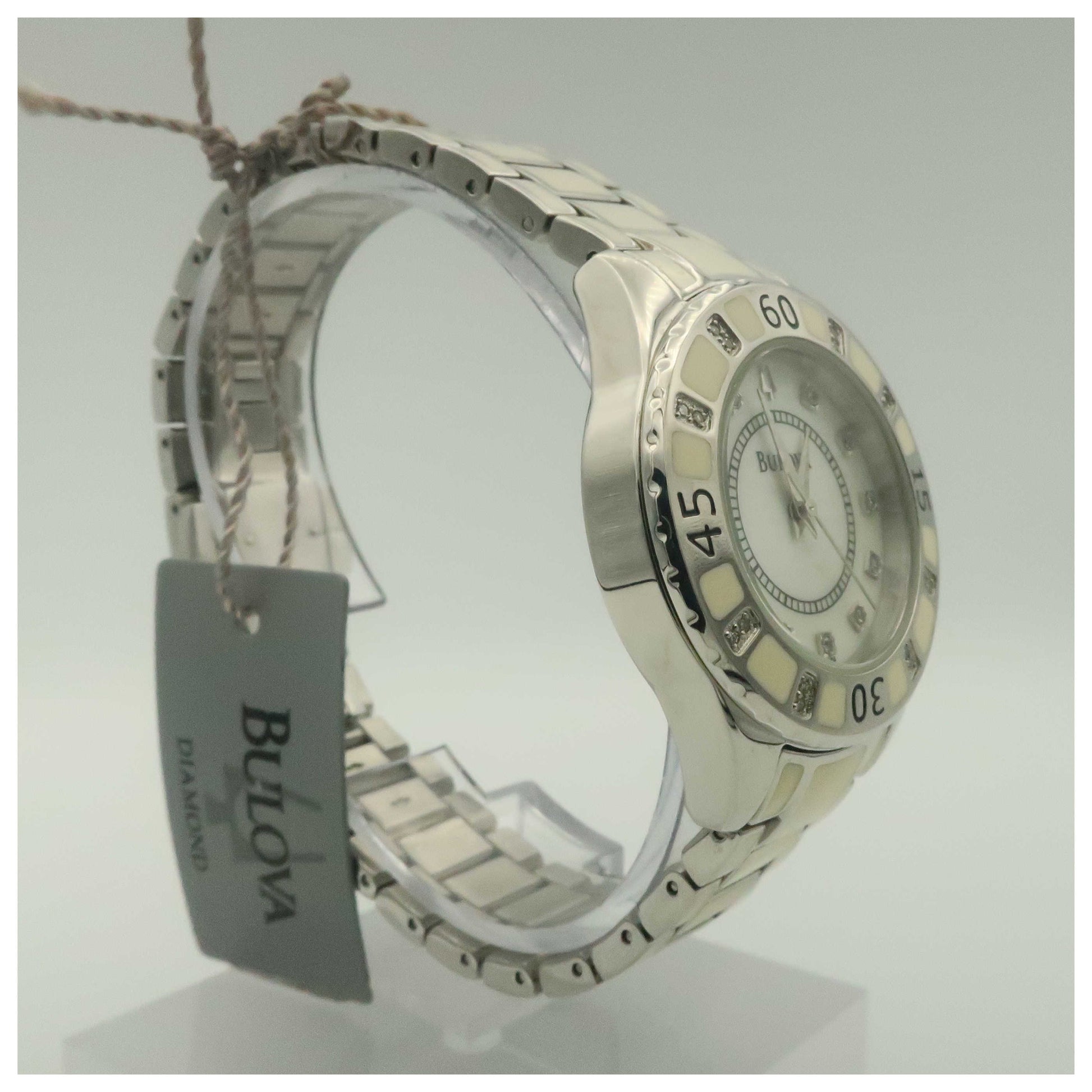 Bulova Diamonds Women's Watch 98R124-PO - Image #3