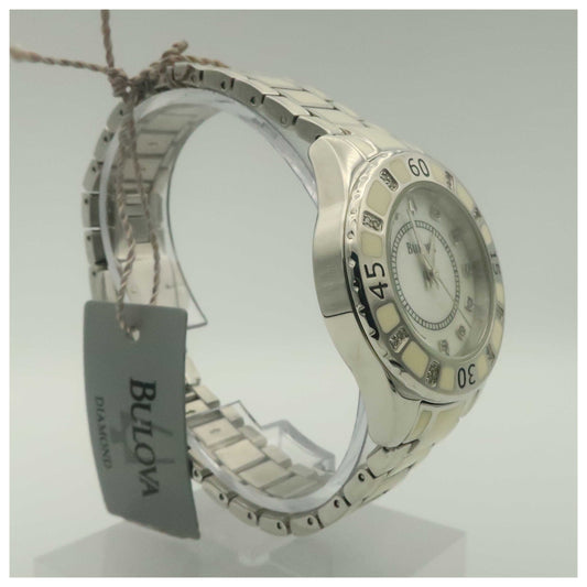 Bulova Diamonds Women's Watch 98R124-PO - Image #3