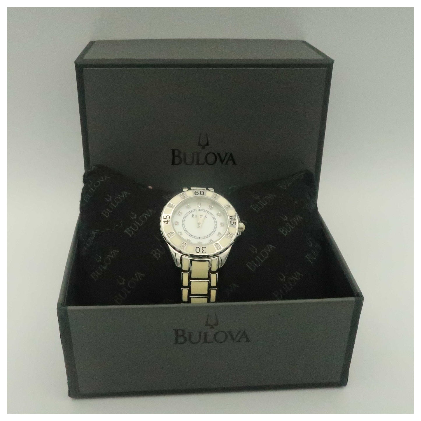 Bulova Diamonds Women's Watch 98R124-PO - Image #6