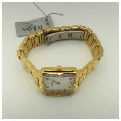 Bulova Diamonds Women's Quartz Watch 98R131-PO - Image #8