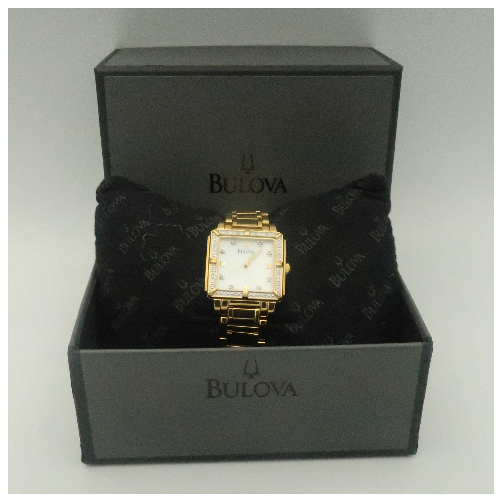 Bulova Diamonds Women's Quartz Watch 98R131-PO - Image #6