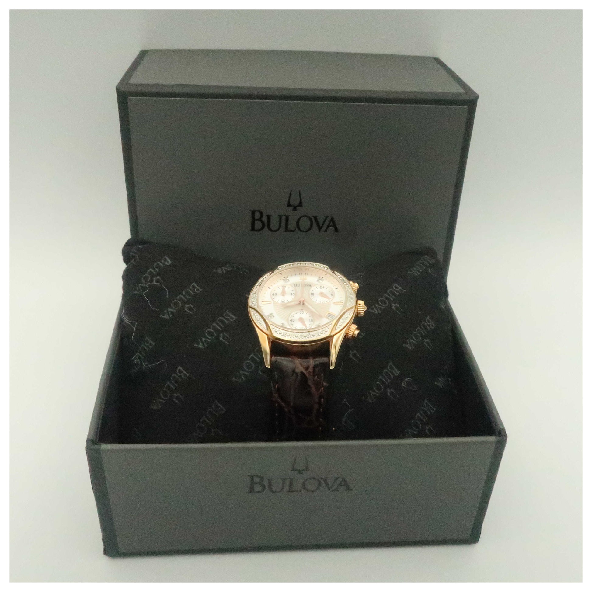 Bulova Diamonds Women's Quartz Watch 98R136-SDV - Image #6