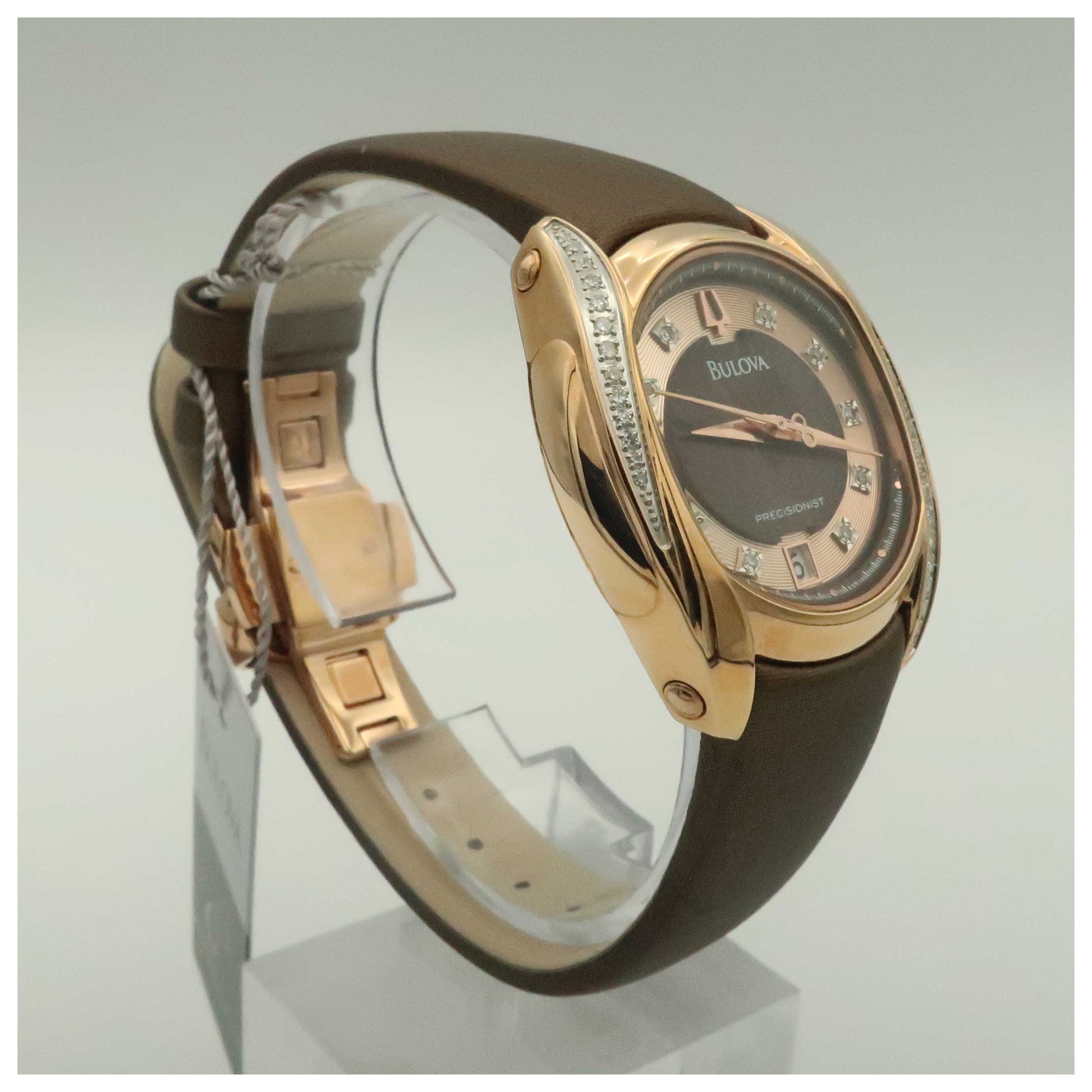 Bulova Precisionist Women's Quartz Watch 98R140-PO - Image #3