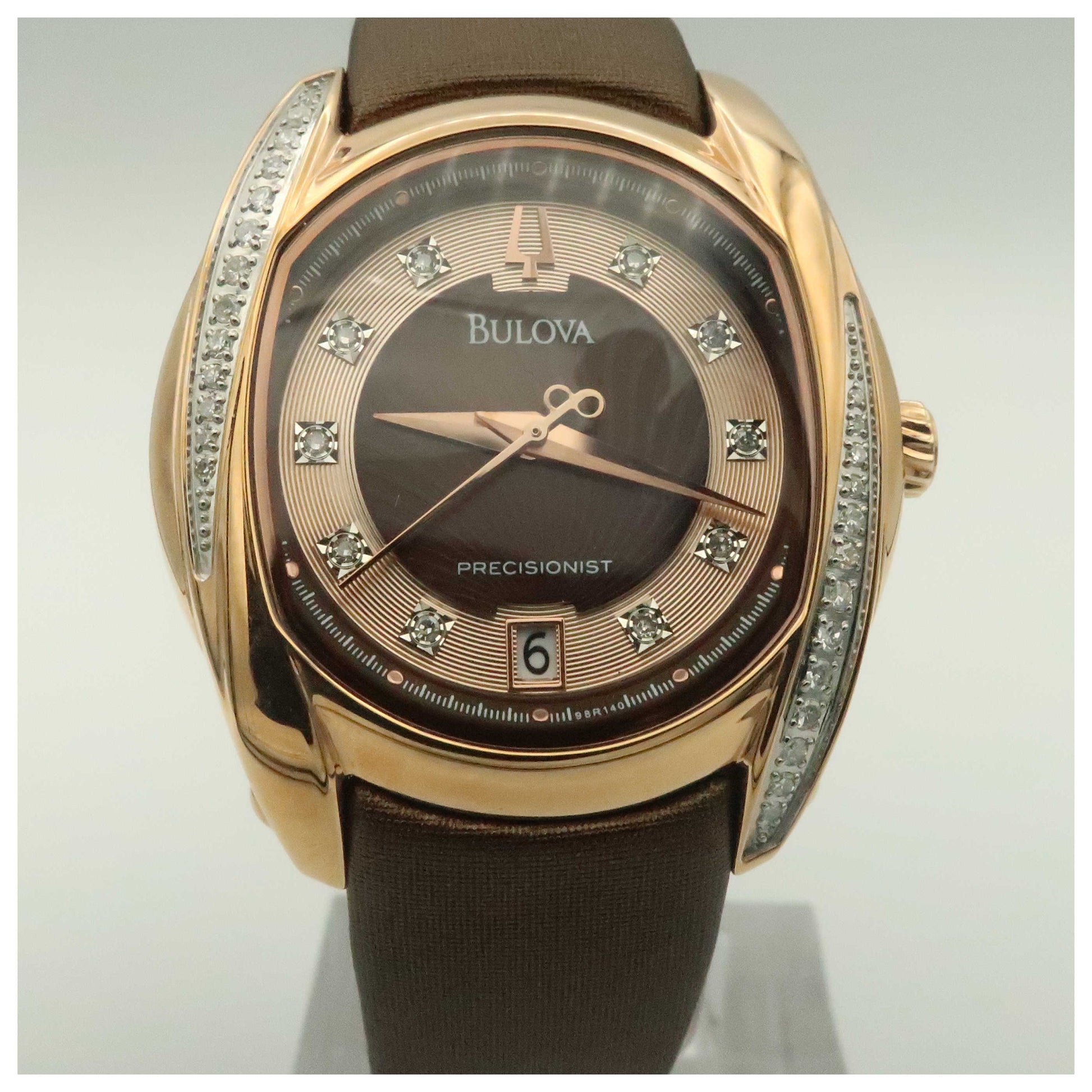 Bulova Precisionist Women's Quartz Watch 98R140-PO - Image #5