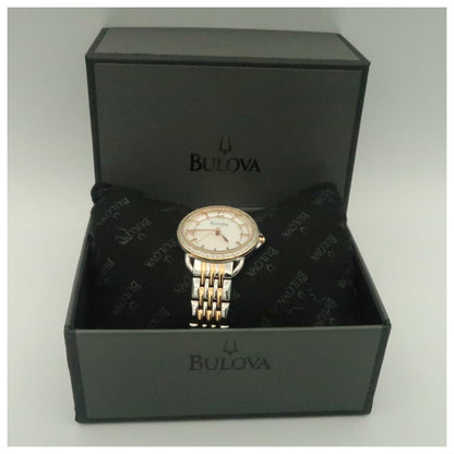 Bulova Diamonds Women's Japanese Quartz (Battery-Powered) Watch 98R144-PO - Image #6