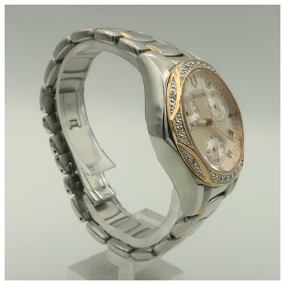 Bulova Diamonds Women's Japanese Quartz (Battery-Powered) Watch 98R149-PO - Image #3