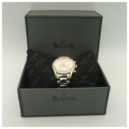 Bulova Diamonds Women's Japanese Quartz (Battery-Powered) Watch 98R149-PO - Image #6