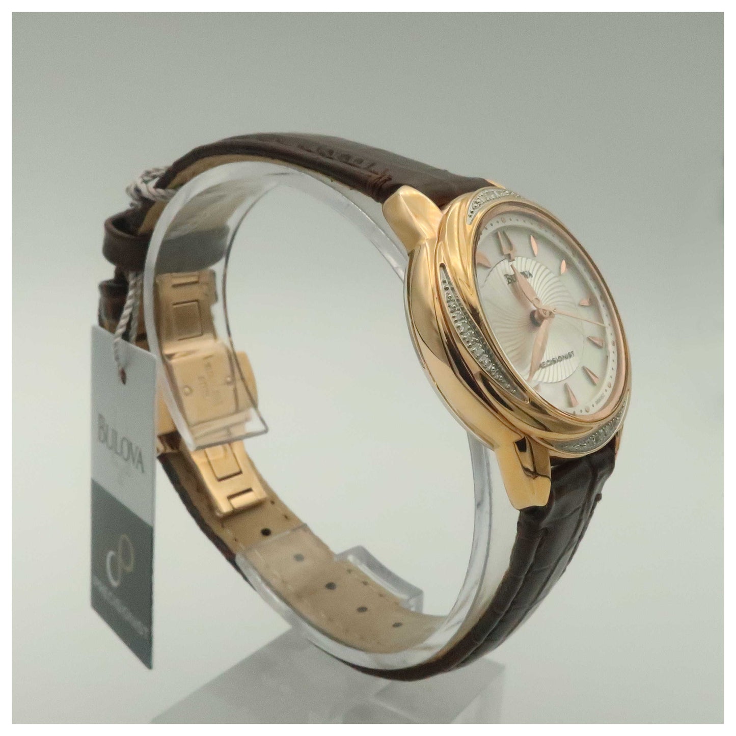 Bulova Precisionist Women's Japanese Quartz (Battery-Powered) Watch 98R152-SDV - Image #3