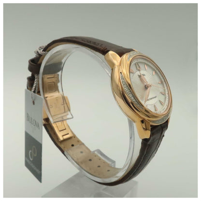 Bulova Precisionist Women's Japanese Quartz (Battery-Powered) Watch 98R152-SDV - Image #3