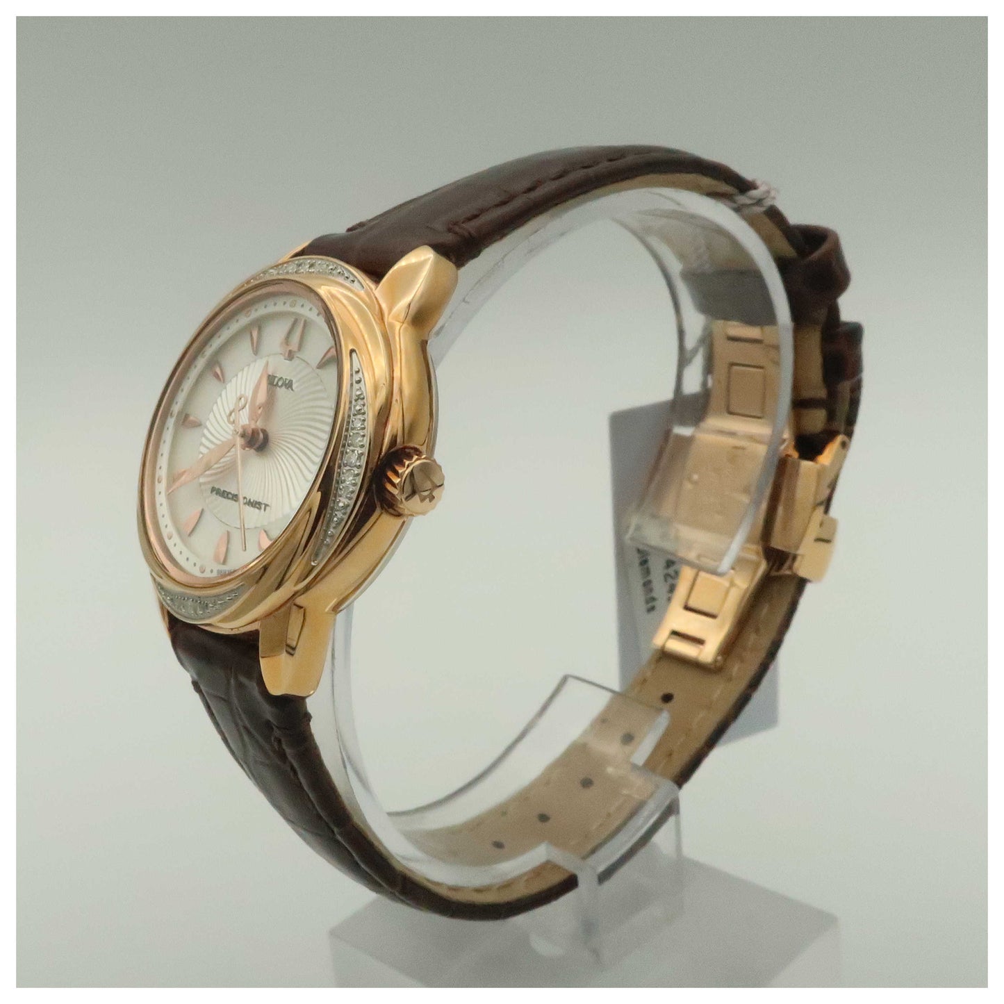 Bulova Precisionist Women's Japanese Quartz (Battery-Powered) Watch 98R152-SDV - Image #4