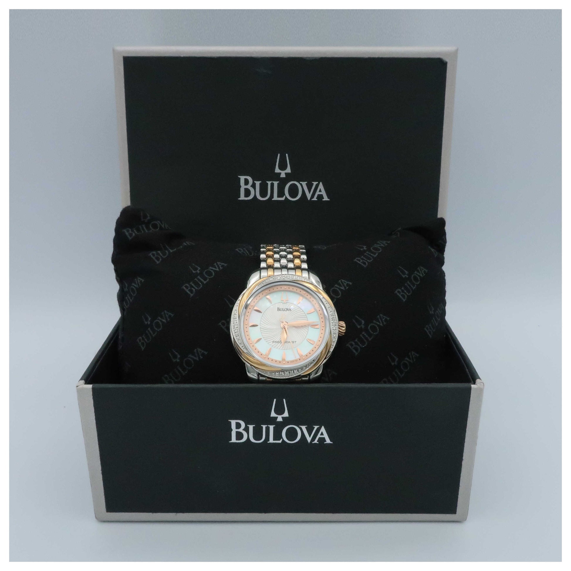 Bulova Precisionist Women's Japanese Quartz (Battery-Powered) Watch 98R153-SDV - Image #6