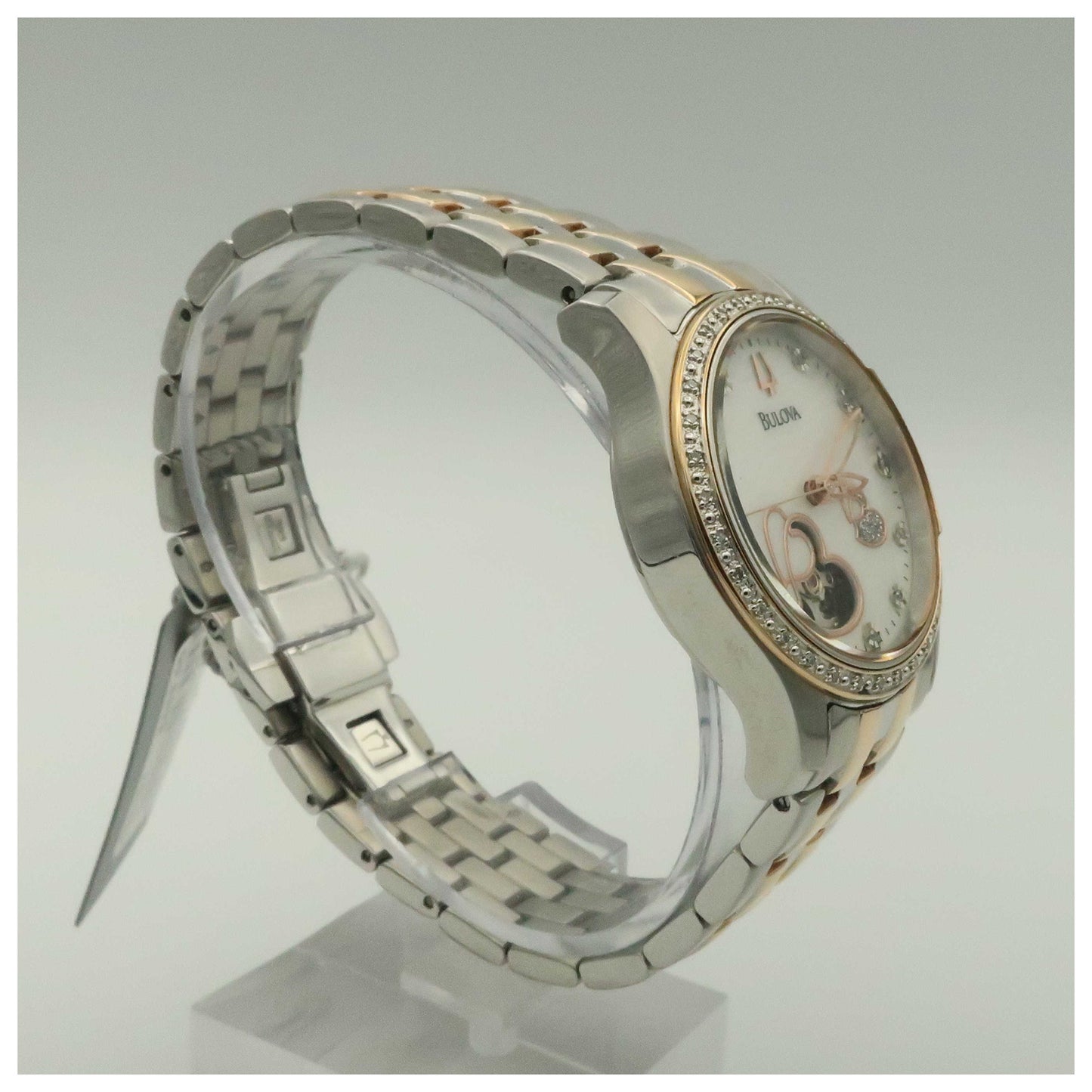 Bulova BVA Series Women's Automatic Watch 98R154-PO - Image #3