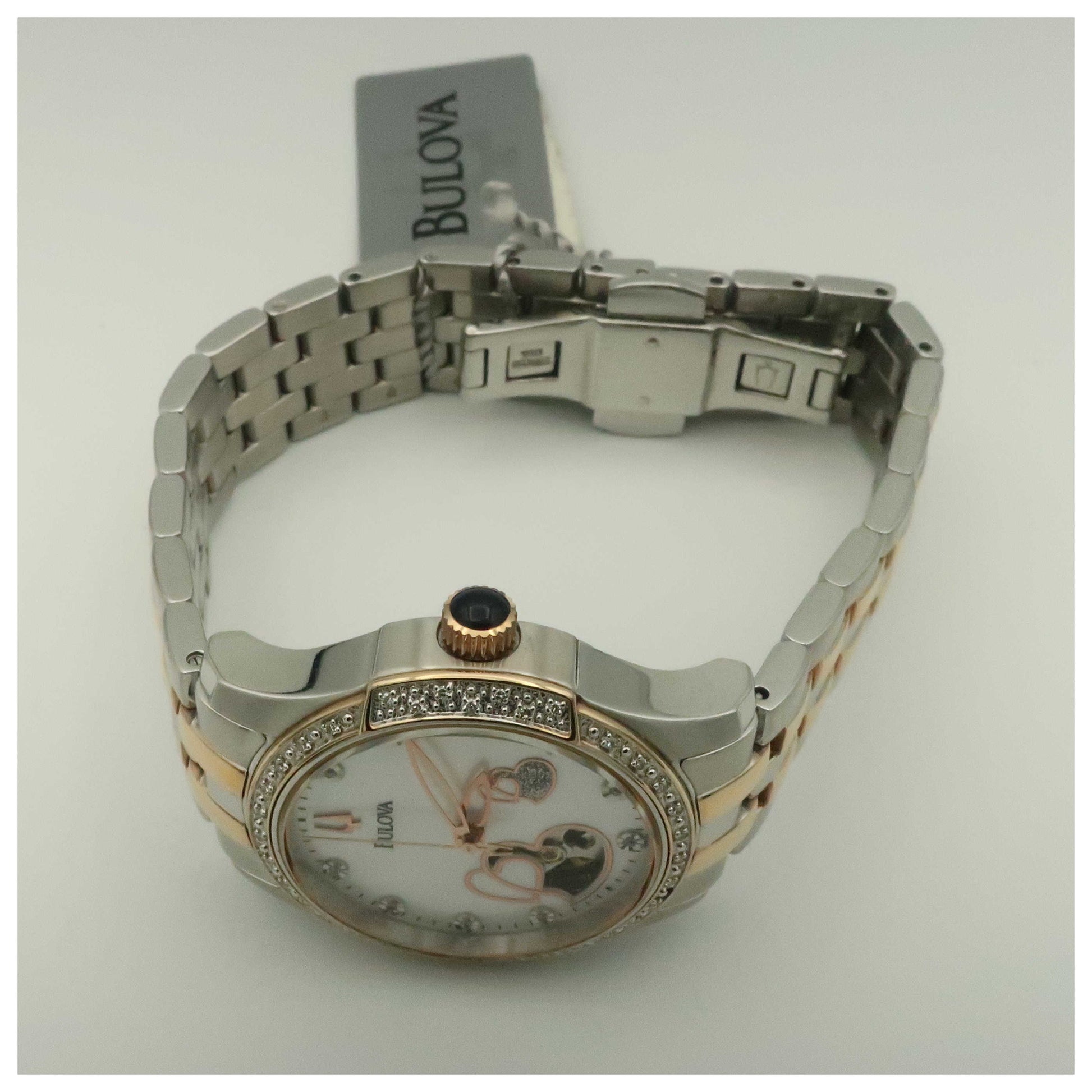 Bulova BVA Series Women's Automatic Watch 98R154-PO - Image #8