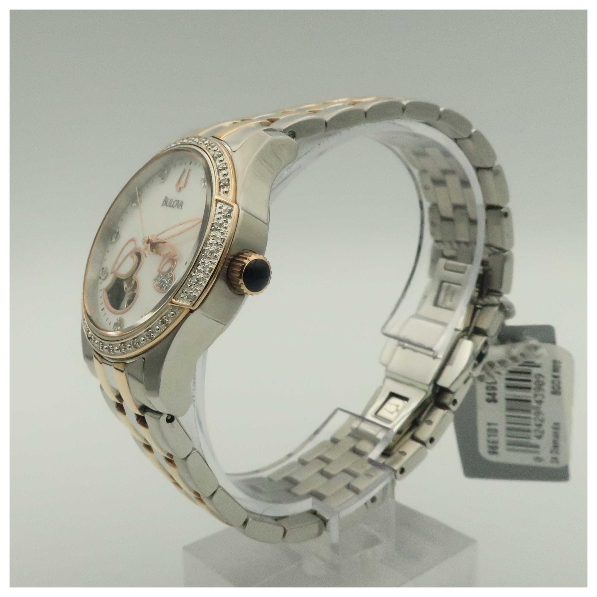 Bulova BVA Series Women's Automatic Watch 98R154-PO - Image #4