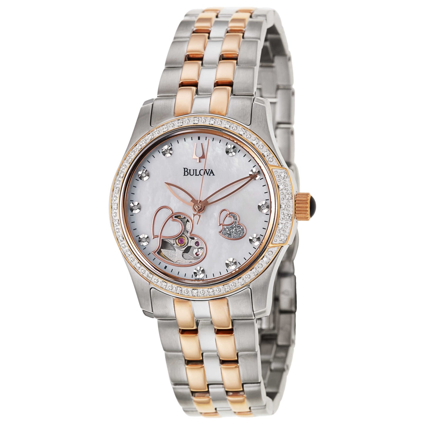 Front view of Bulova BVA Series Women's Automatic Watch 98R154