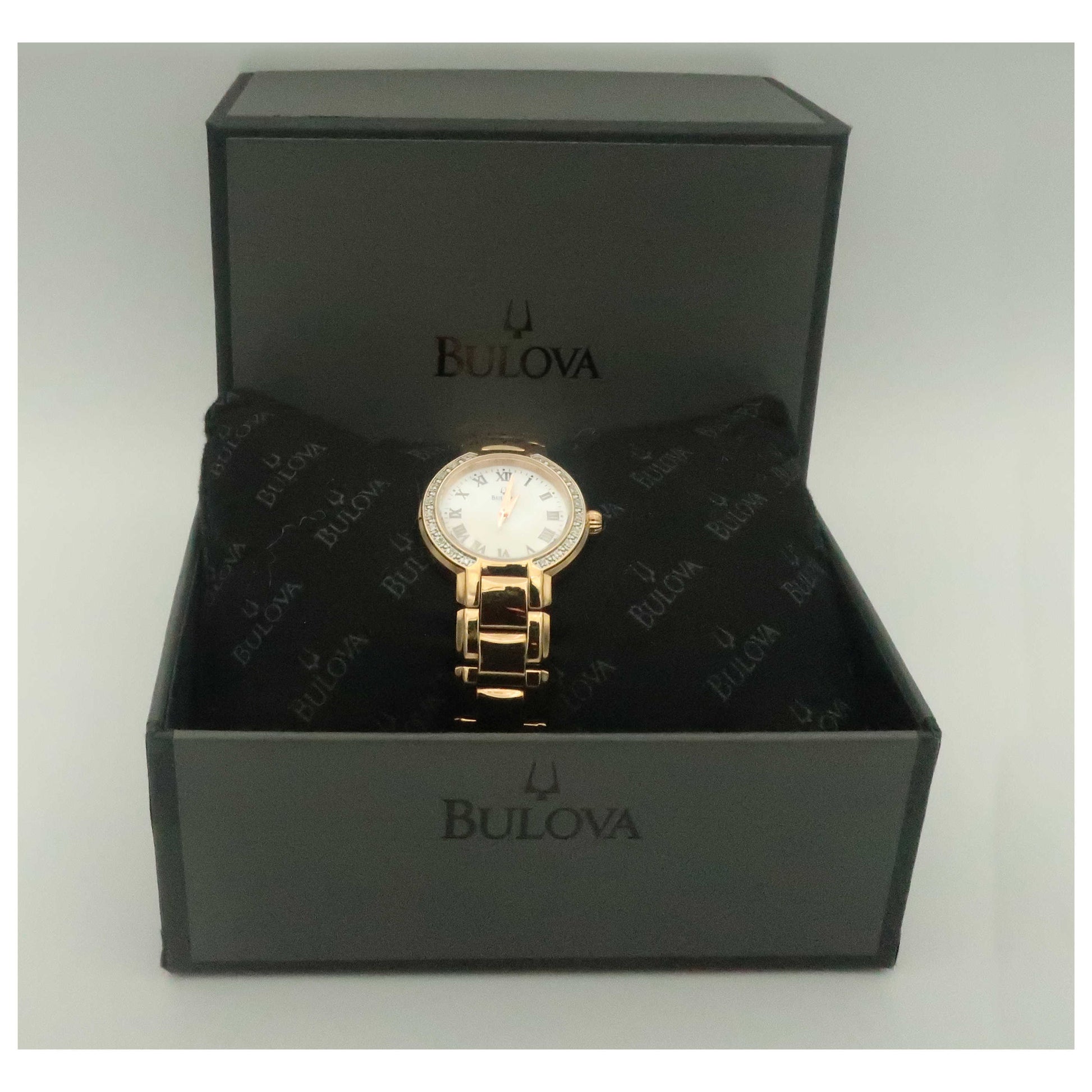 Bulova Fairlawn Women's Quartz Watch 98R156-PO - Image #6