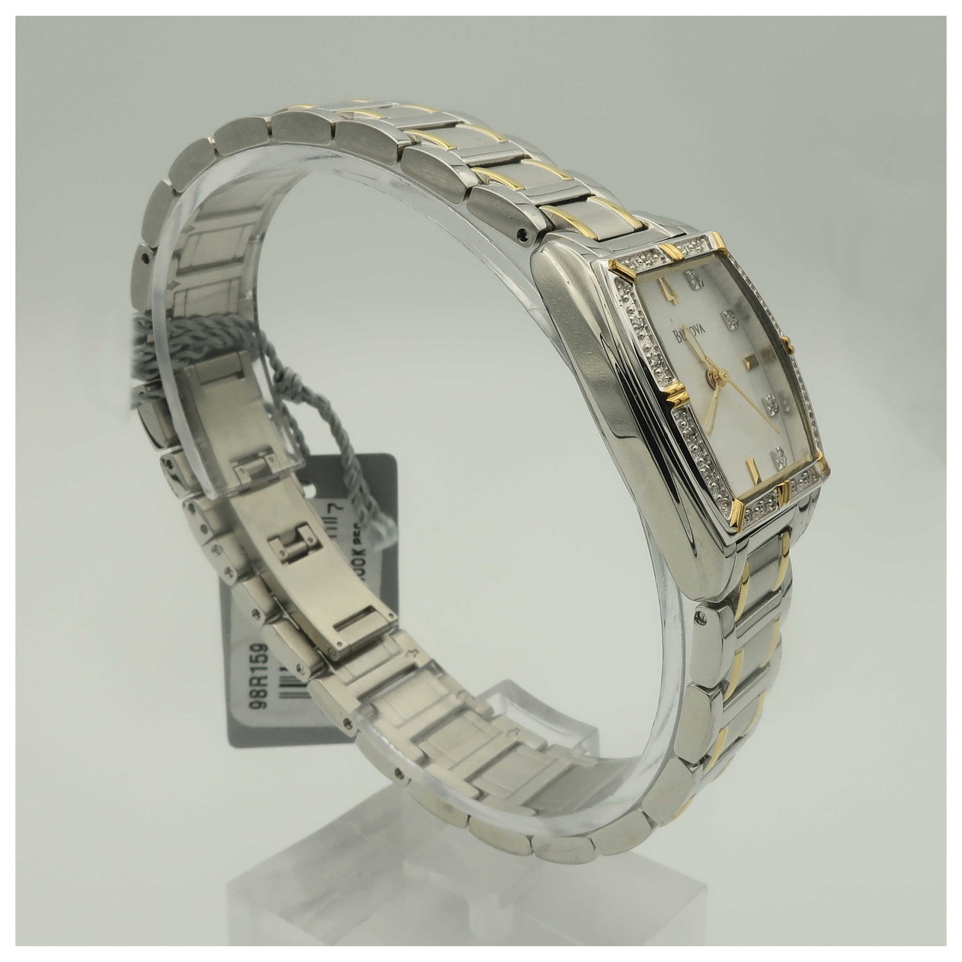 Bulova Diamonds Women's Japanese Quartz (Battery-Powered) Watch 98R159-PO - Image #3