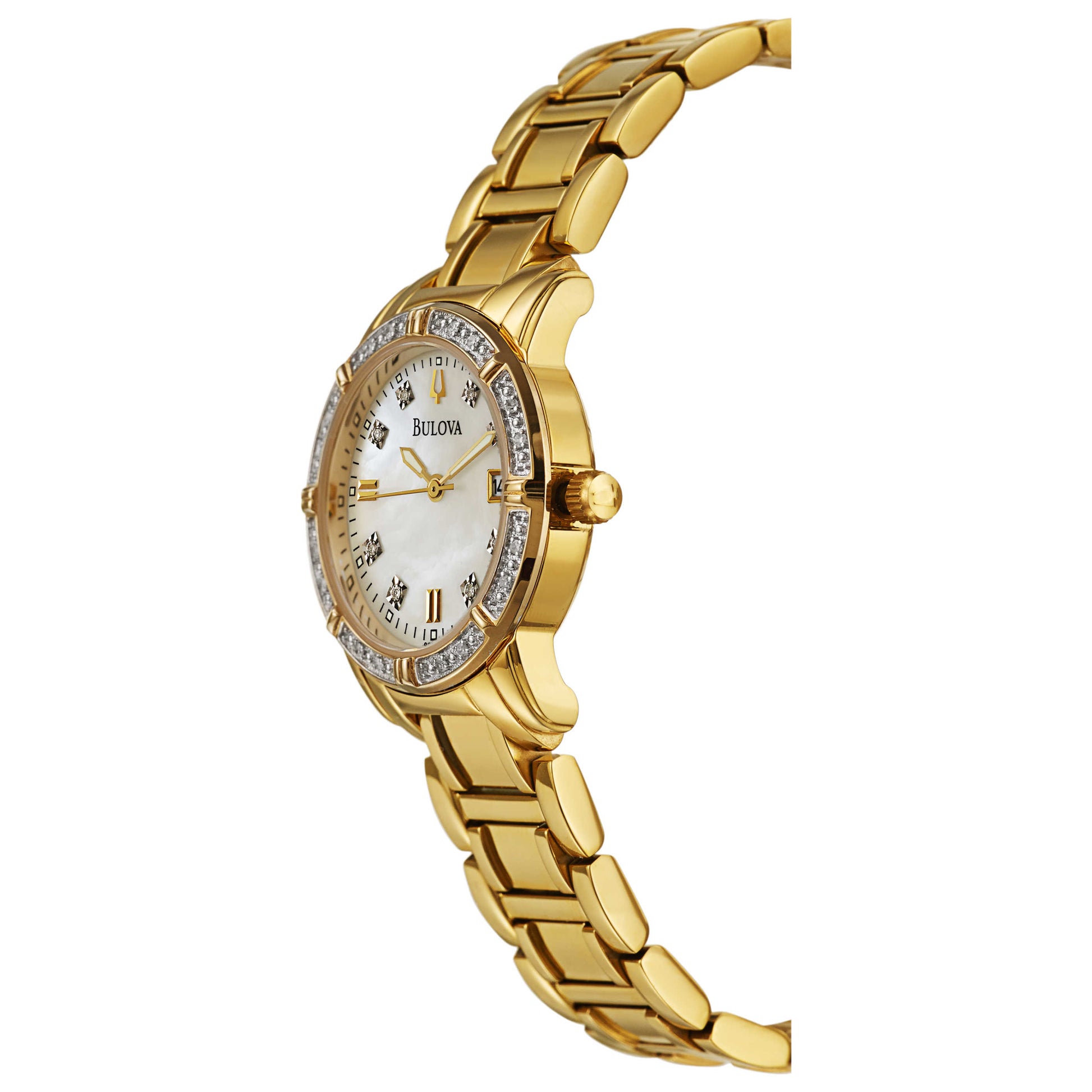 Bulova Diamonds Women's Japanese Quartz (Battery-Powered) Watch 98R165 - Image #4