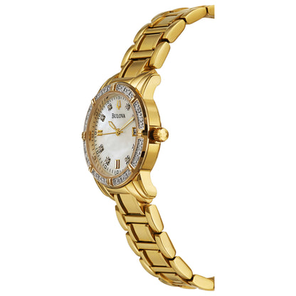 Bulova Diamonds Women's Japanese Quartz (Battery-Powered) Watch 98R165 - Image #4