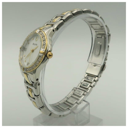 Bulova Diamonds Women's Japanese Quartz (Battery-Powered) Watch 98R166-SDV - Image #4