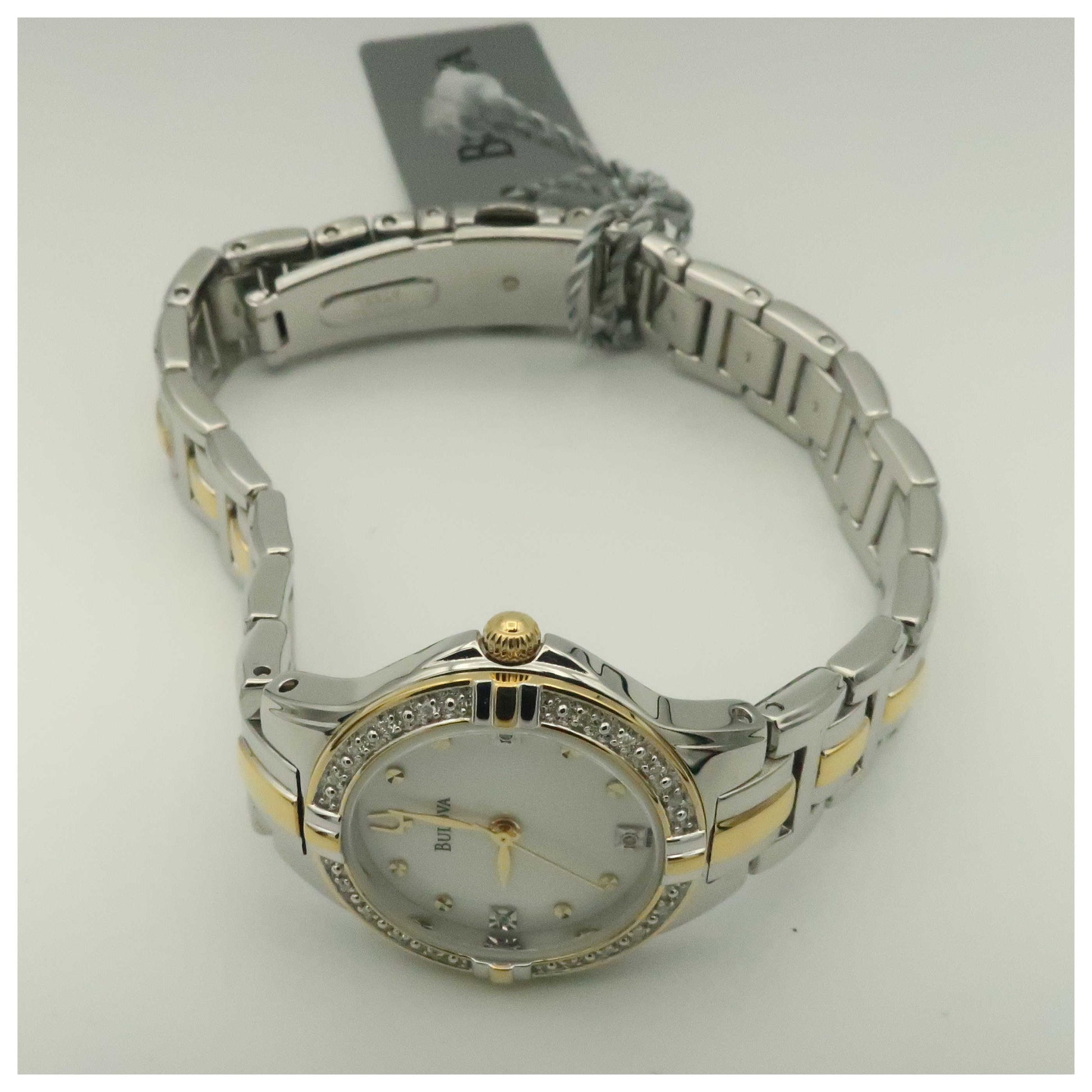 Bulova Diamonds Women's Japanese Quartz (Battery-Powered) Watch 98R166-SD - Image #8