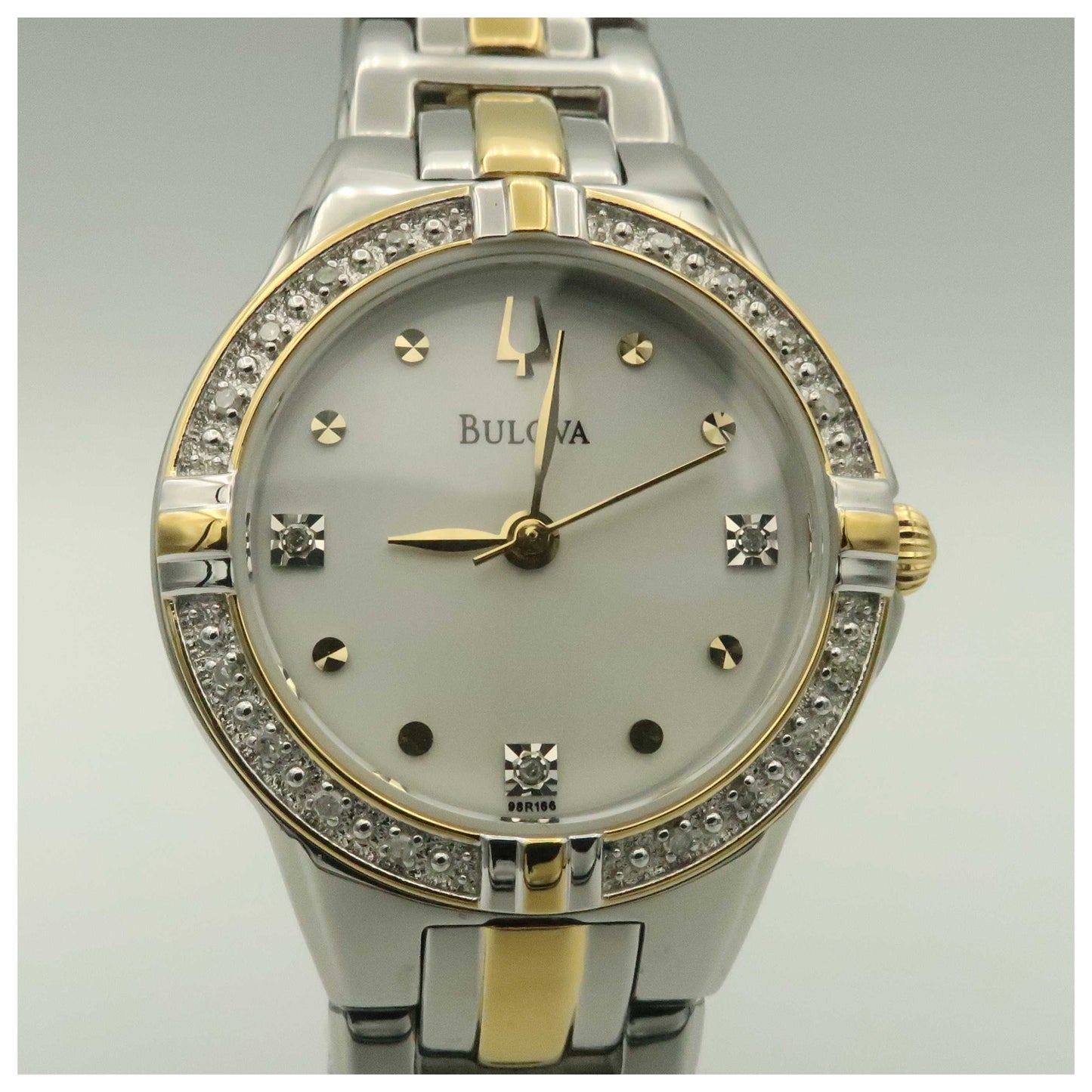 Bulova Diamonds Women's Japanese Quartz (Battery-Powered) Watch 98R166-SD - Image #5