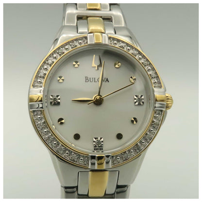 Bulova Diamonds Women's Japanese Quartz (Battery-Powered) Watch 98R166-SD - Image #5