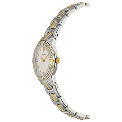 Bulova Diamonds Women's Japanese Quartz (Battery-Powered) Watch 98R166 - Image #4
