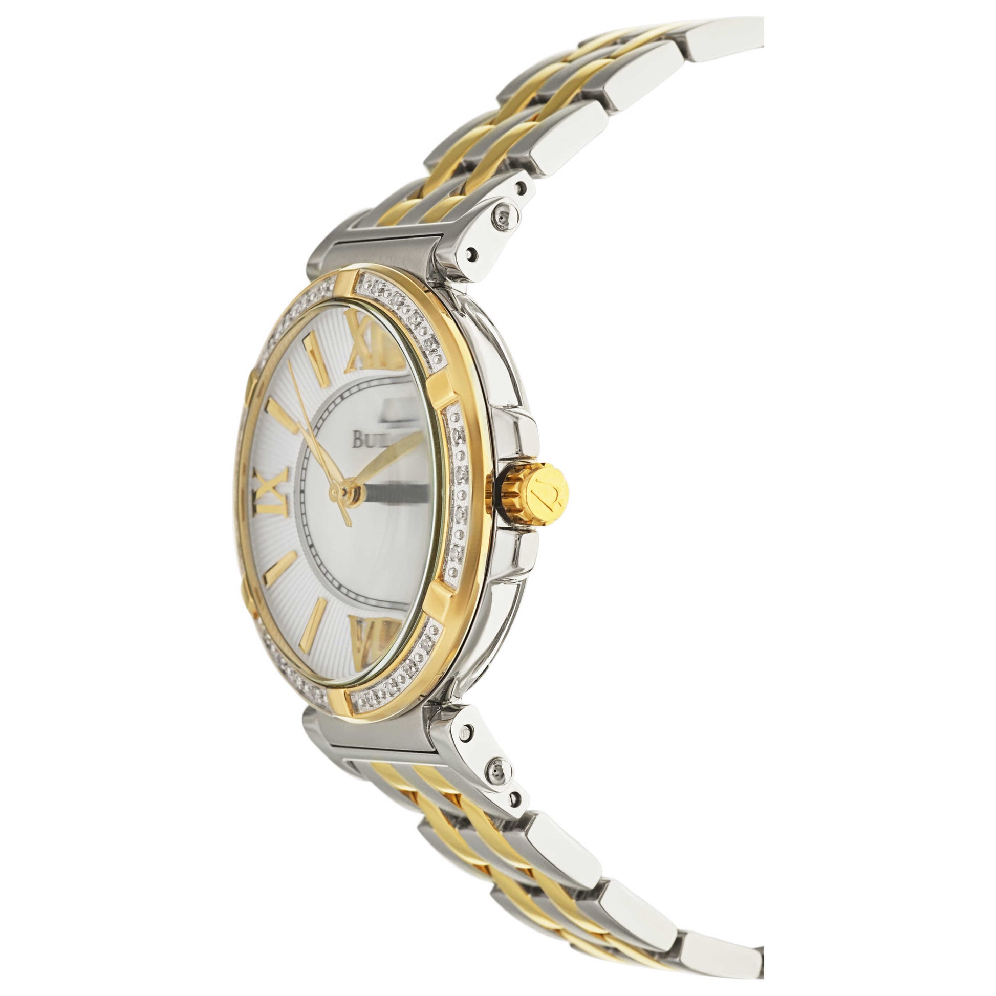 Bulova Diamonds Women's Japanese Quartz (Battery-Powered) Watch 98R167 - Image #4