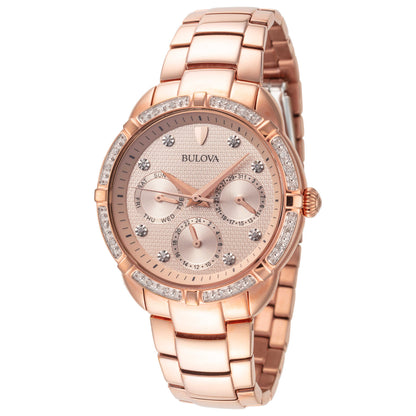 Front view of Bulova Classic Women's Quartz Watch 98R178