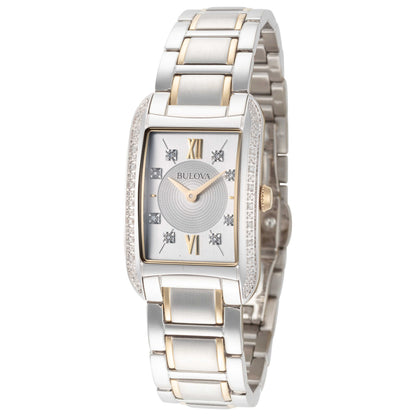 Front view of Bulova Classic Women's Quartz Watch 98R227