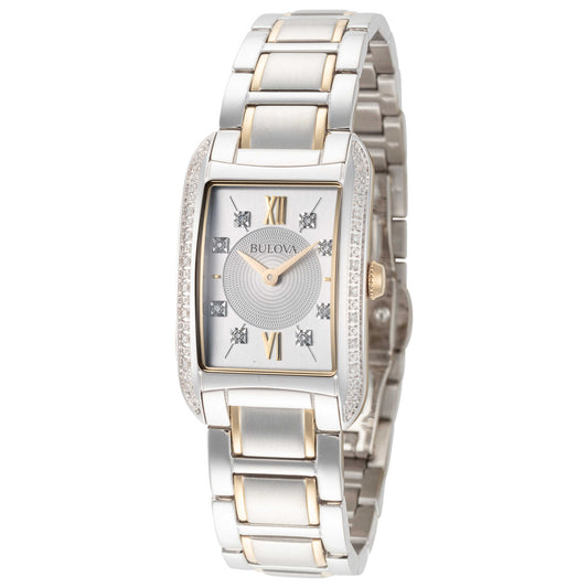 Front view of Bulova Classic Women's Quartz Watch 98R227