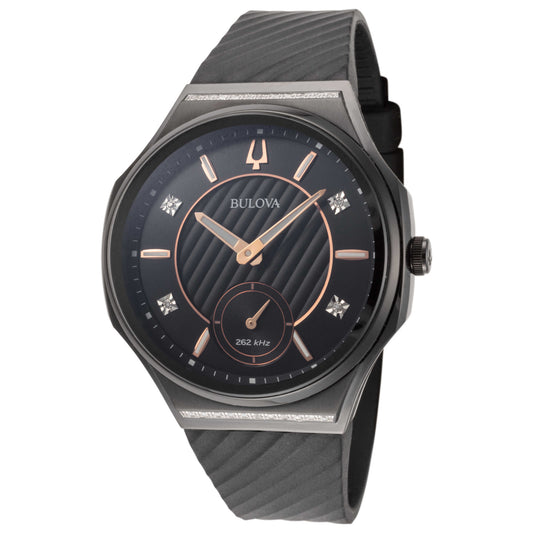Front view of Bulova Curv Women's Quartz Watch 98R240