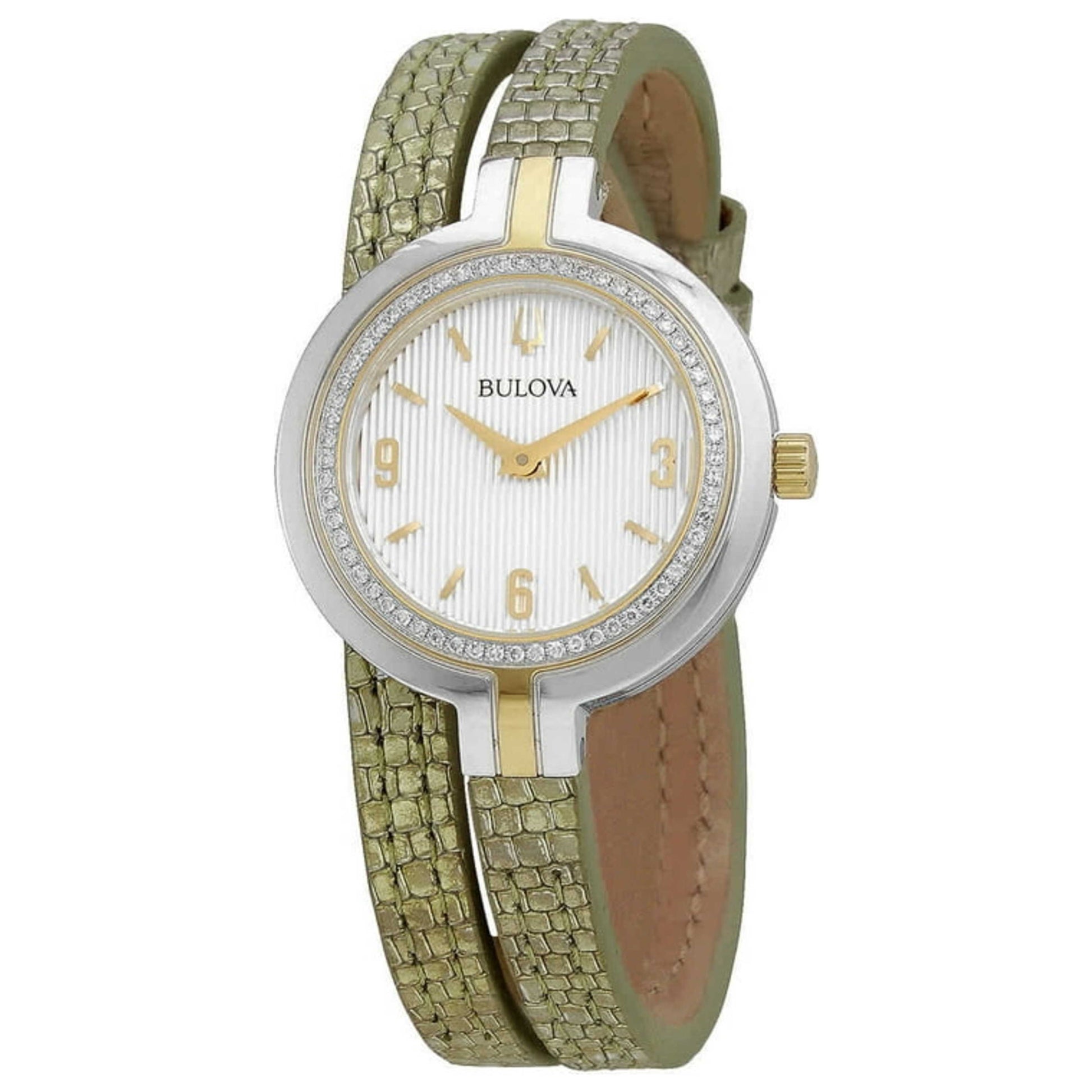 Front view of Bulova Rhapsody Women's Quartz Watch 98R278