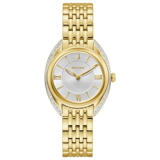Front view of Bulova Classic Women's Quartz Watch 98R298