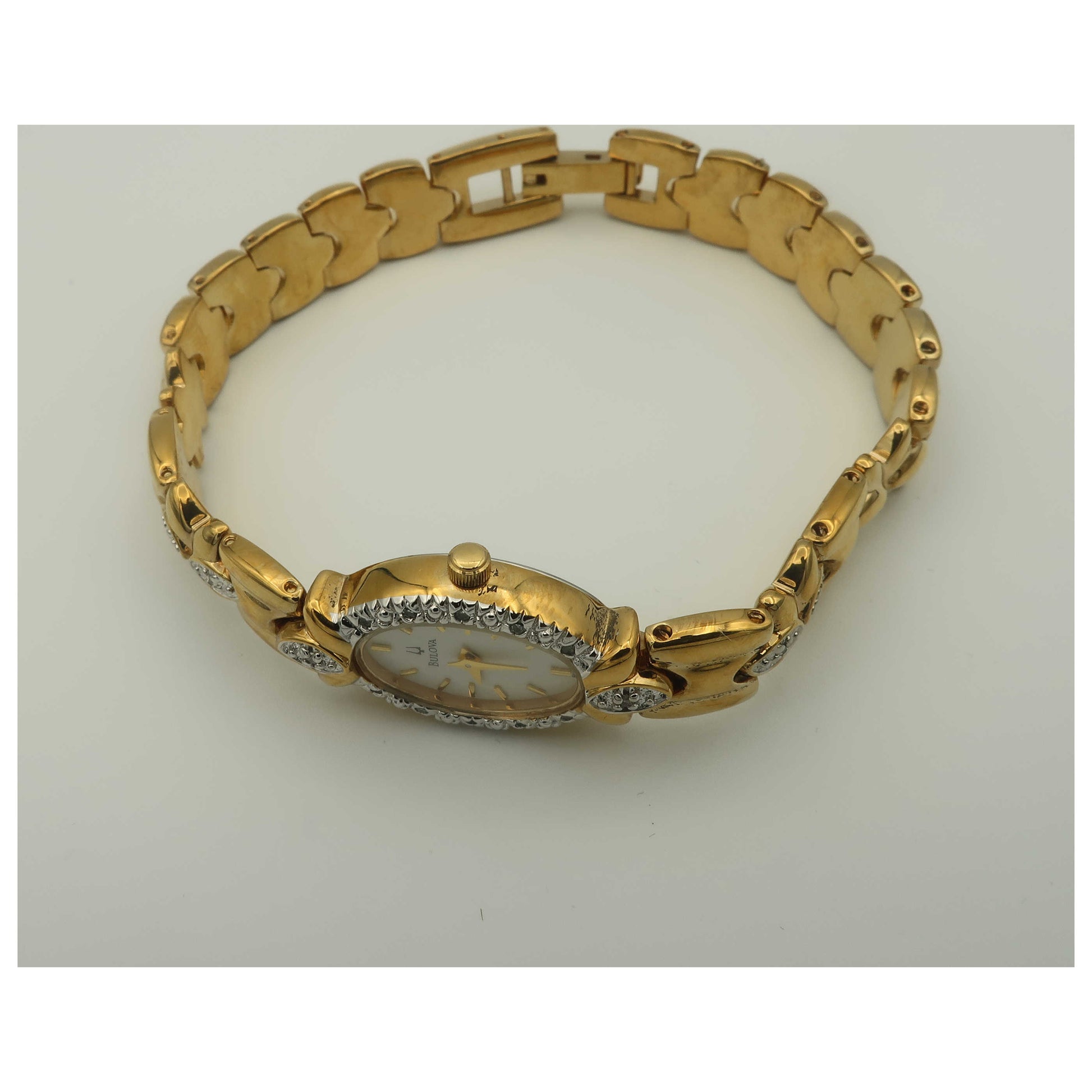 Bulova Diamonds Women's Quartz Watch 98R34-PO - Image #8