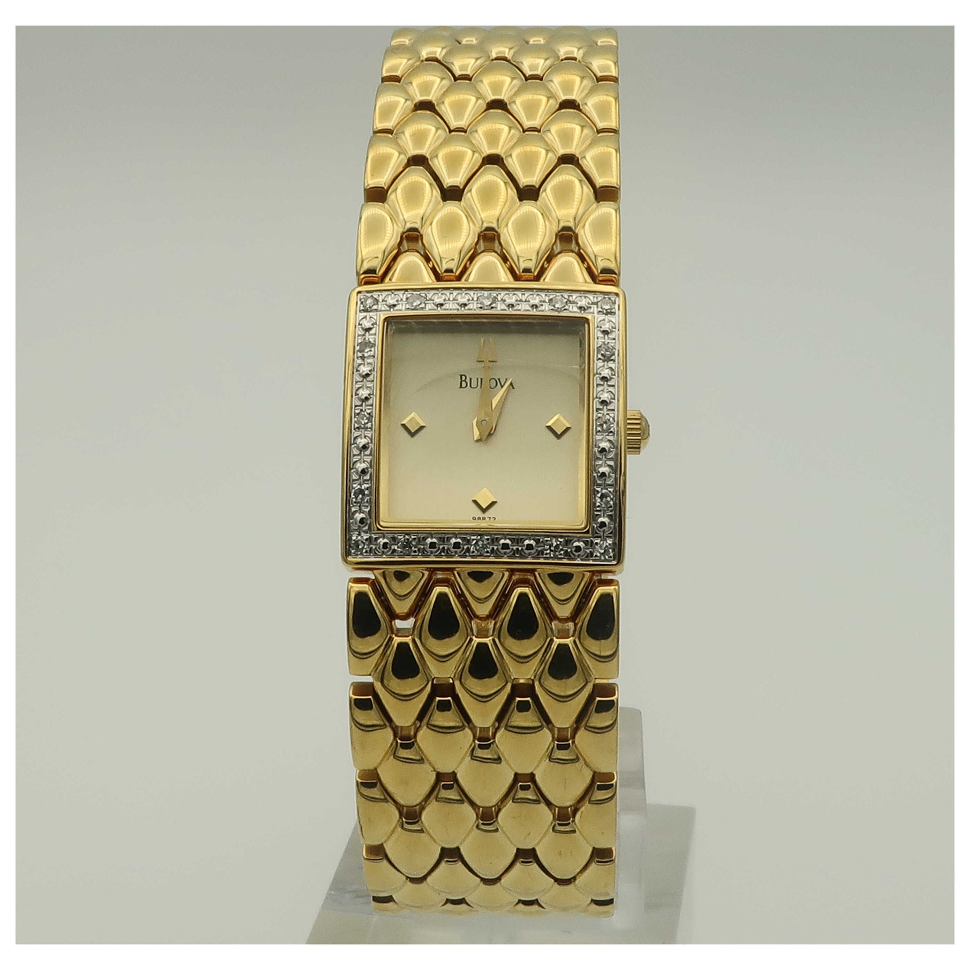 Front view of Bulova Dress Women's Watch 98R72-PO