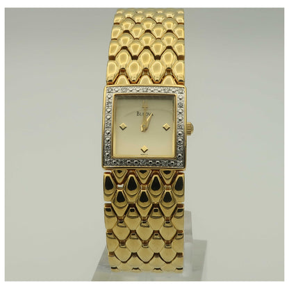 Front view of Bulova Dress Women's Watch 98R72-PO