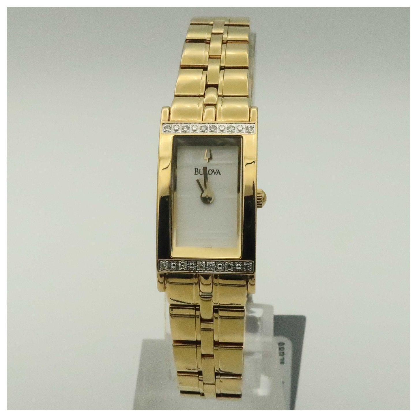 Front view of Bulova Bracelet Women's Quartz Watch 98R75-PO