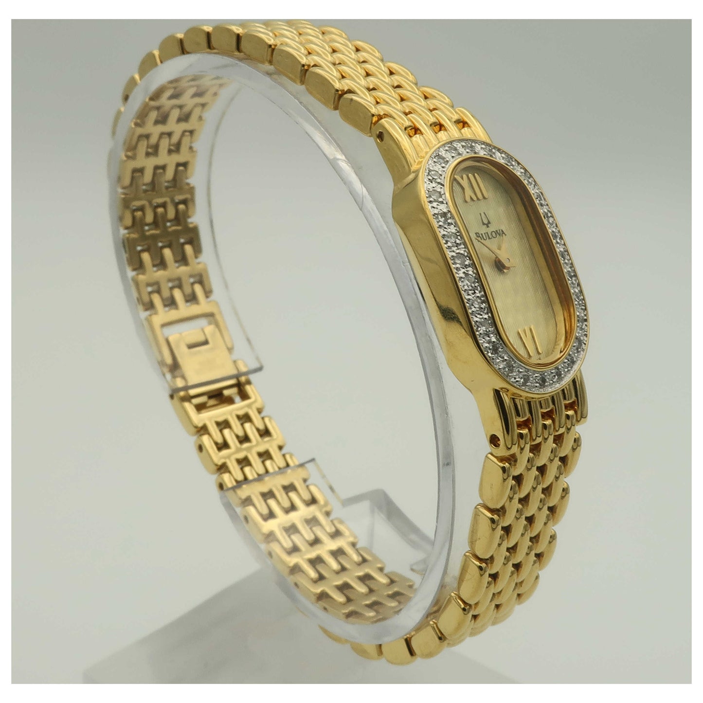 Bulova Diamonds Women's Quartz Watch 98R95-PO - Image #3