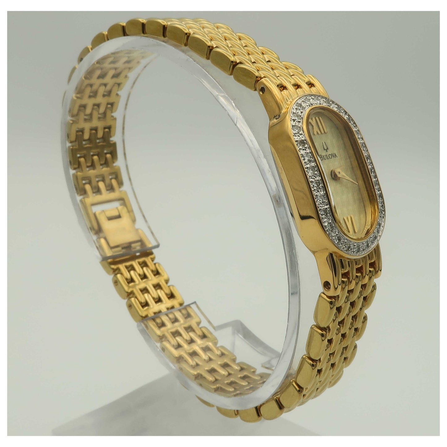 Bulova Diamonds Women's Quartz Watch 98R95-SDV - Image #3